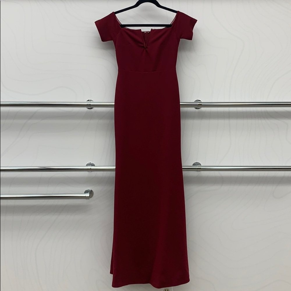 Cap sleeve maxi dress